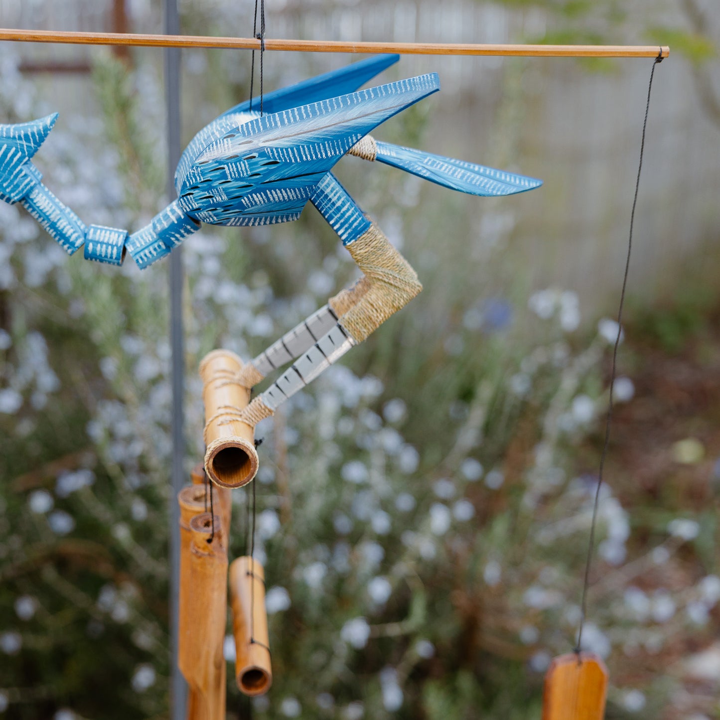 Happy Bird Bobbing Head Wind Chime