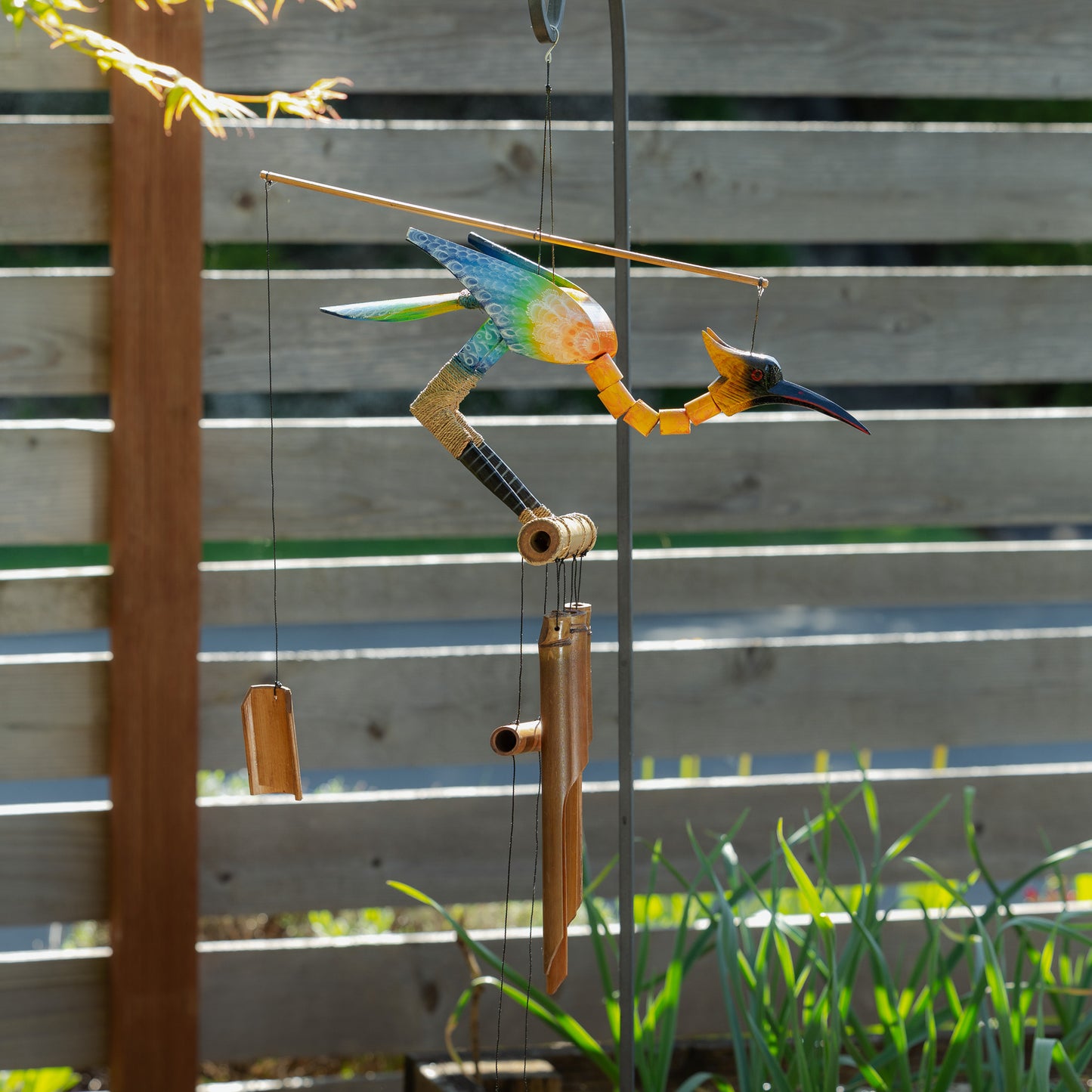Sweet Bird Bobbing Head Wind Chime