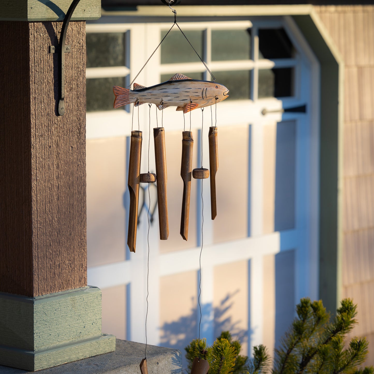 Trout Bamboo Wind Chime