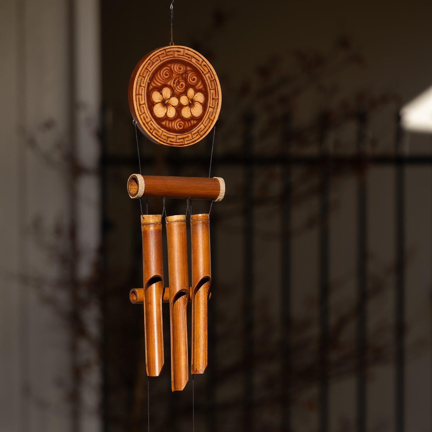 Assorted Carved Harmony Style Bamboo Wind Chimes