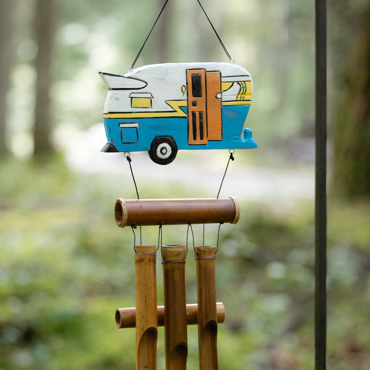 Camper Trailer Bamboo Wind Chime