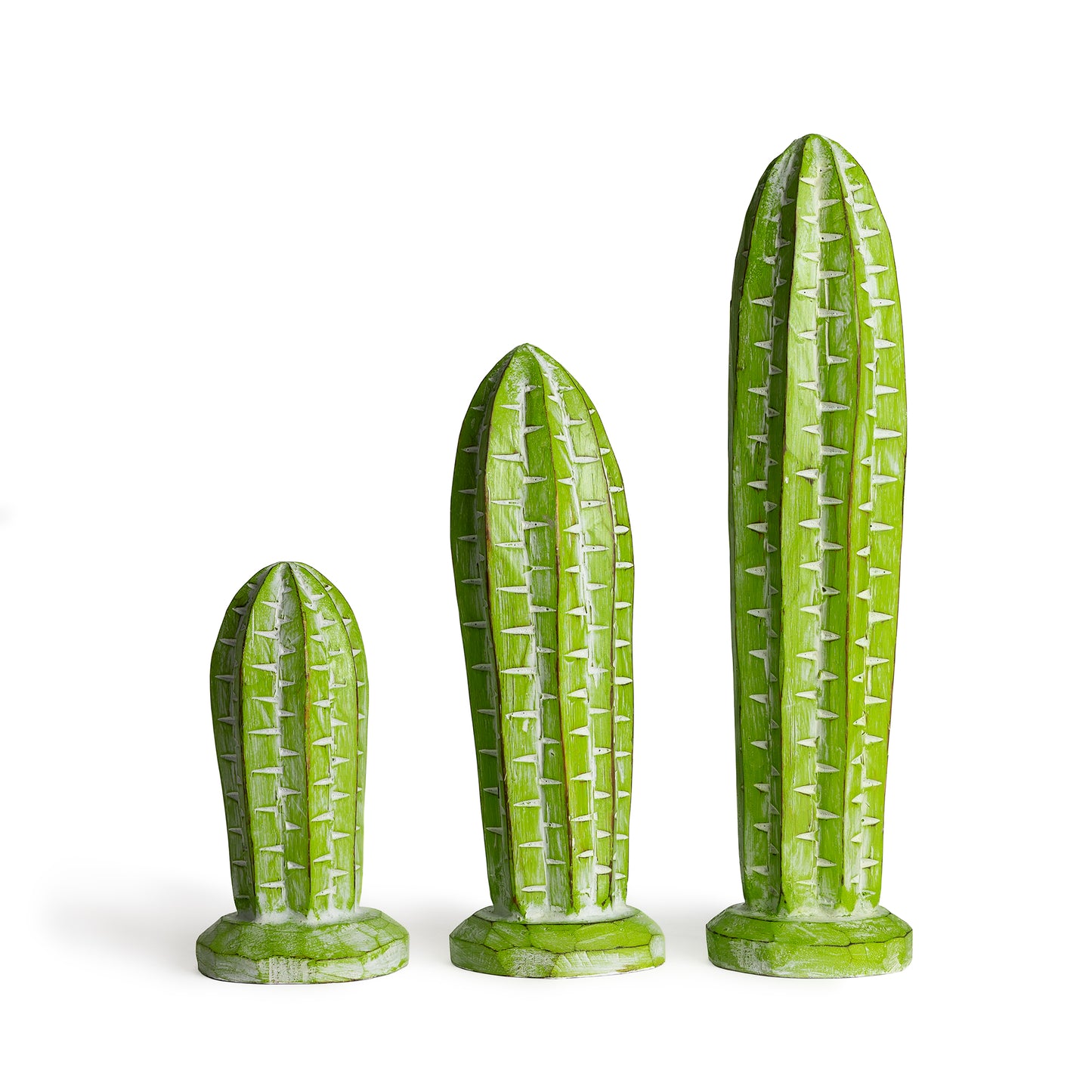San Pedro Cactus Set - 3pc Wooden Set