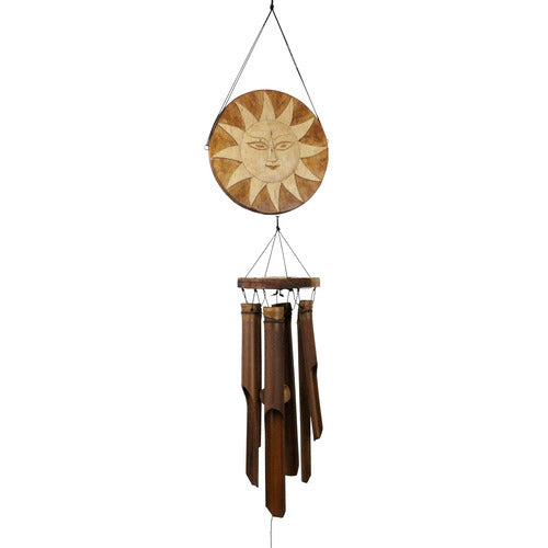 Sun/Moon Natural Bamboo Wind Chime