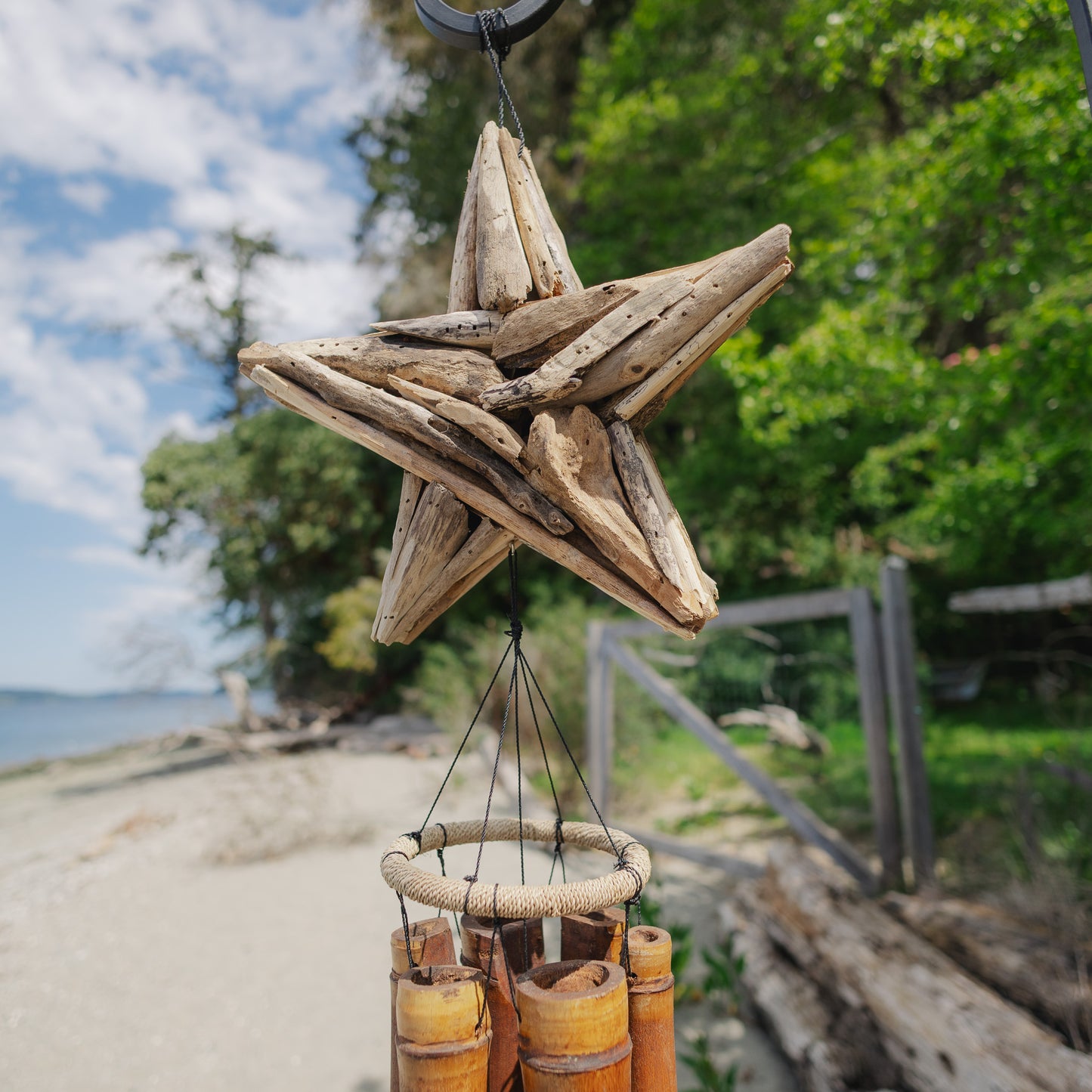 Star Bamboo Wind Chime