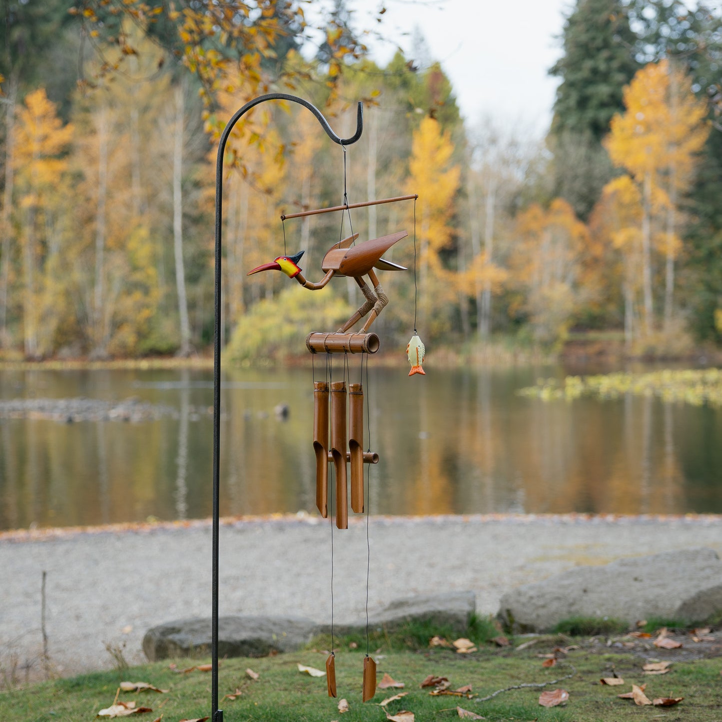 Rodney Bird Bobbing Head Wind Chime