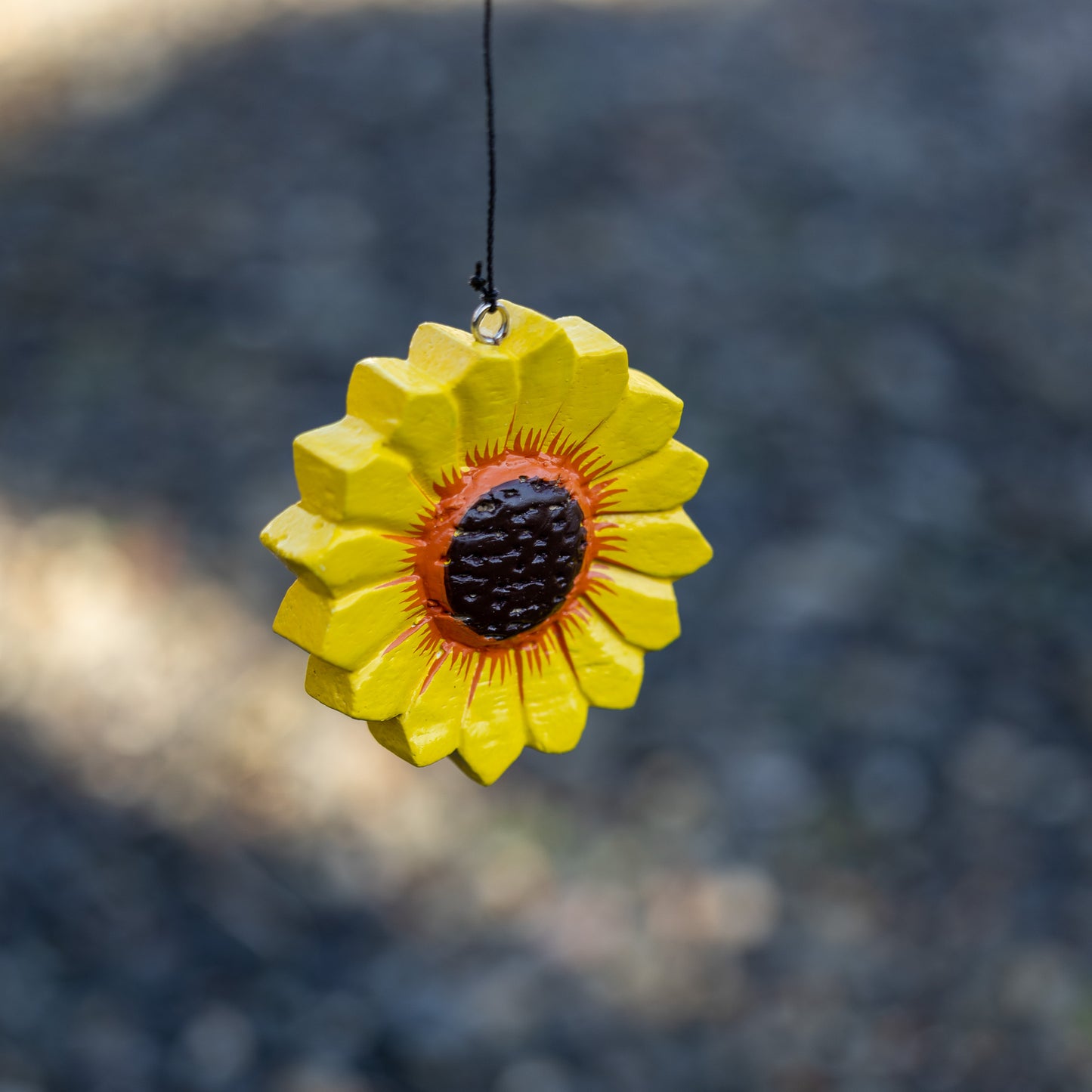 Sunflower Bamboo Wind Chime