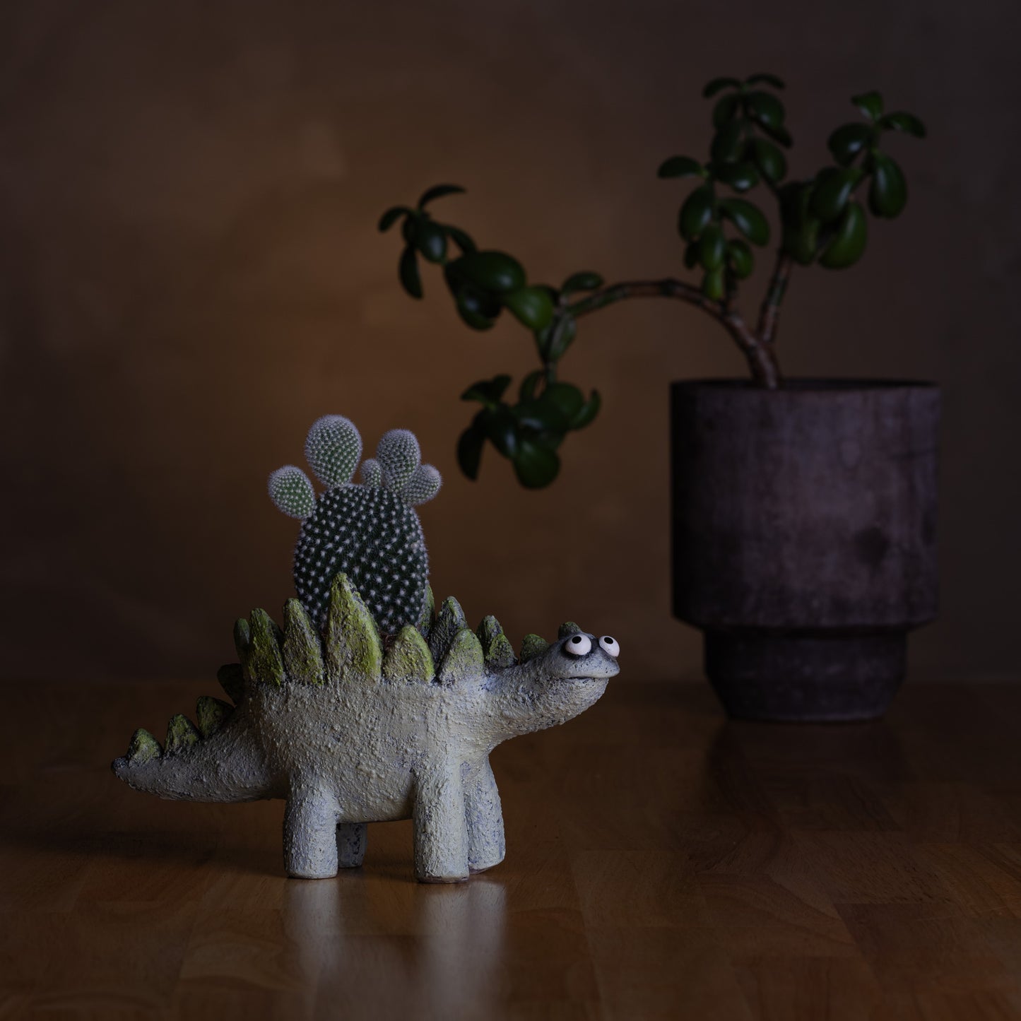 Stegosaurus Dino Blobhouse Planter - Steven