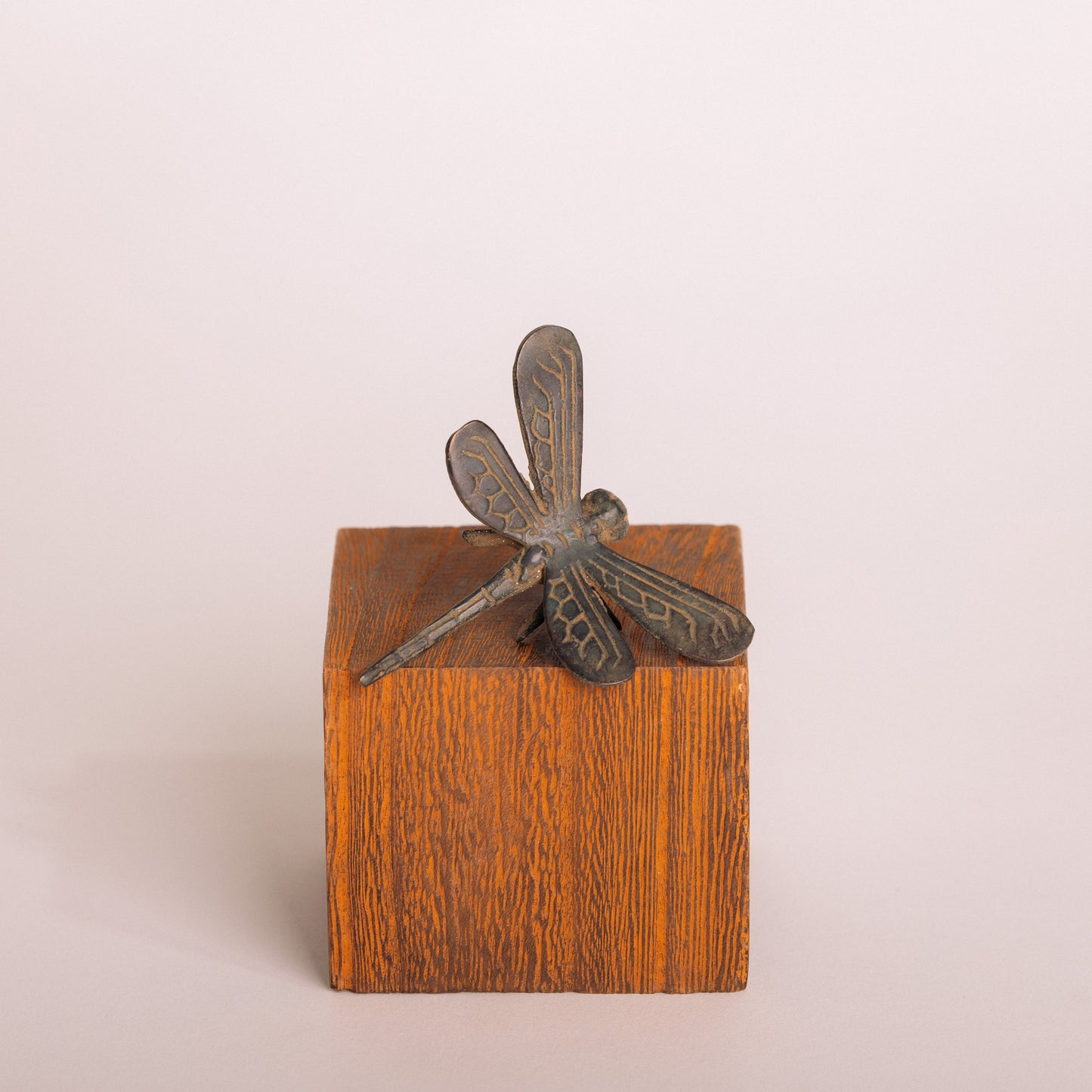 Bronze Dragonfly Statuette