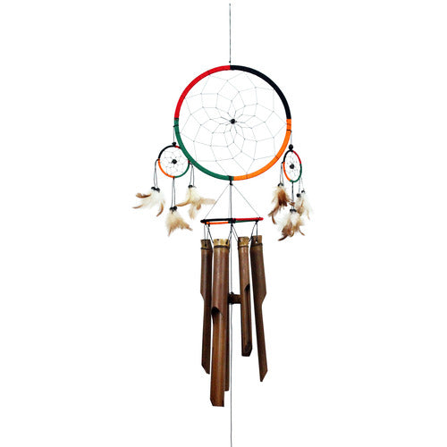 Dream Catcher Bamboo Wind Chime