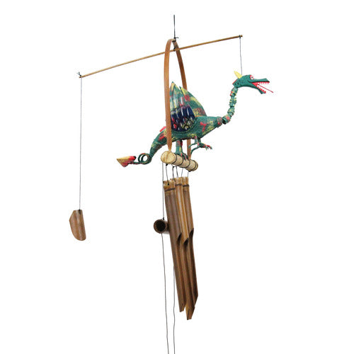 Dragon Bobbing Head Bamboo Wind Chime