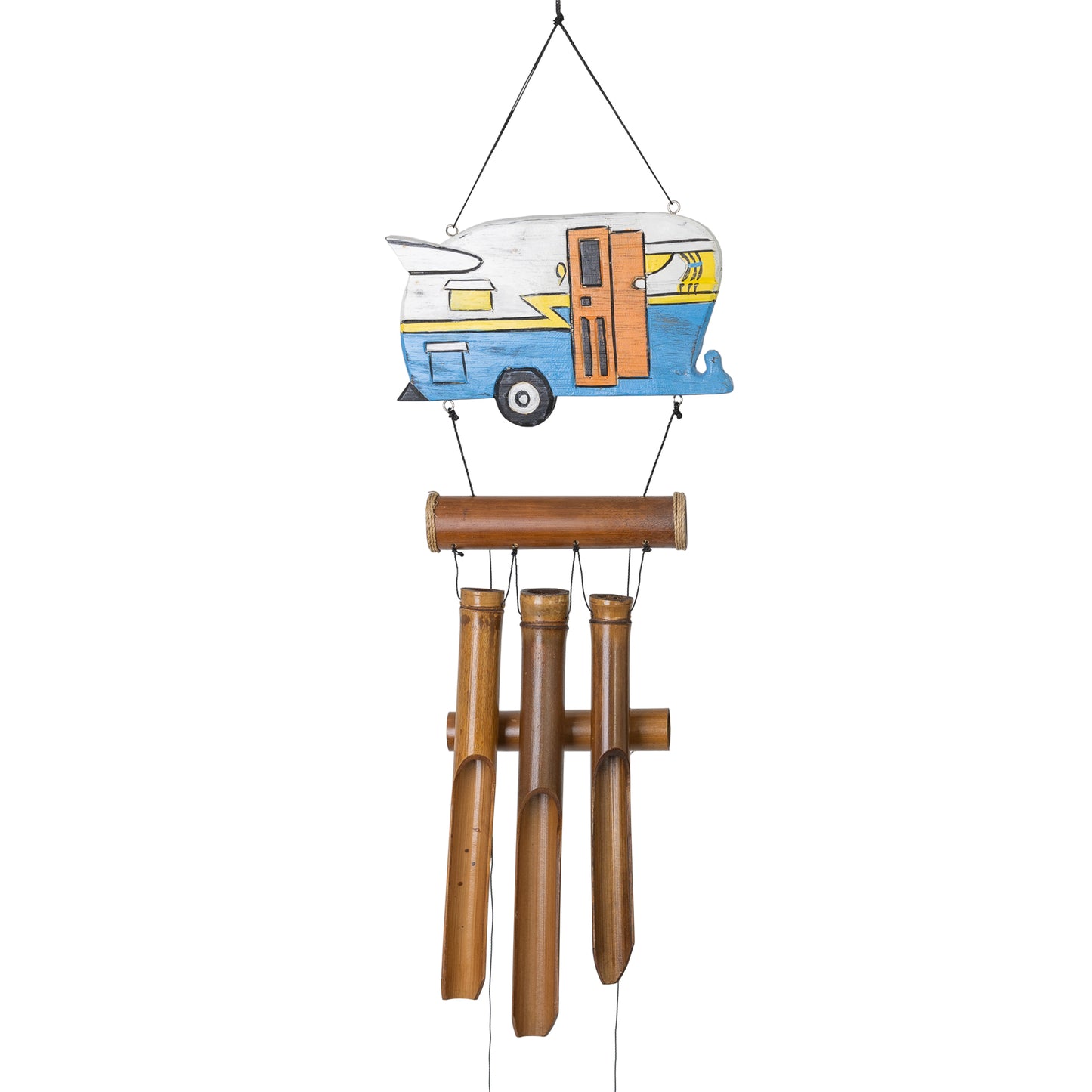 Camper Trailer Bamboo Wind Chime