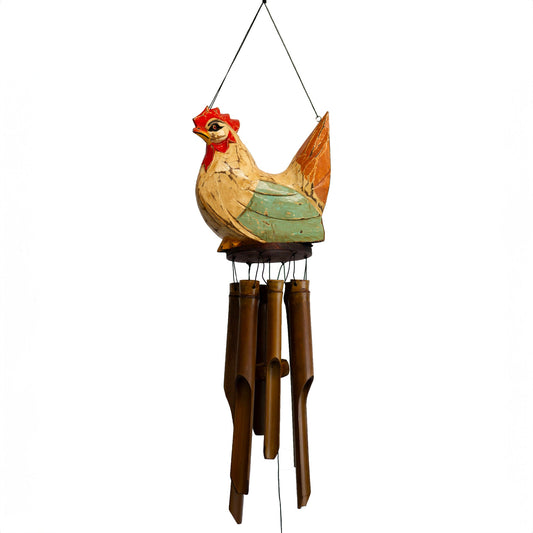 Chicken Bamboo Wind Chime