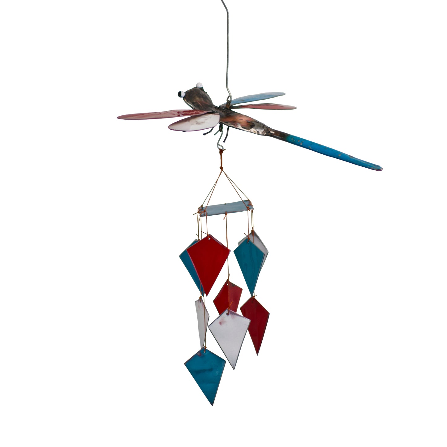 Dragonfly Upcycled Oil Drum Wind Chime