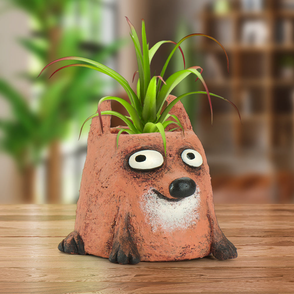 Dexter the Fox Blobhouse Planter