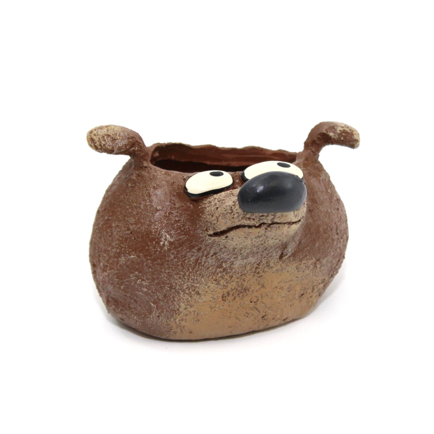 Grizz the Brown Bear the Dog Bloomies Blobhouse Planter