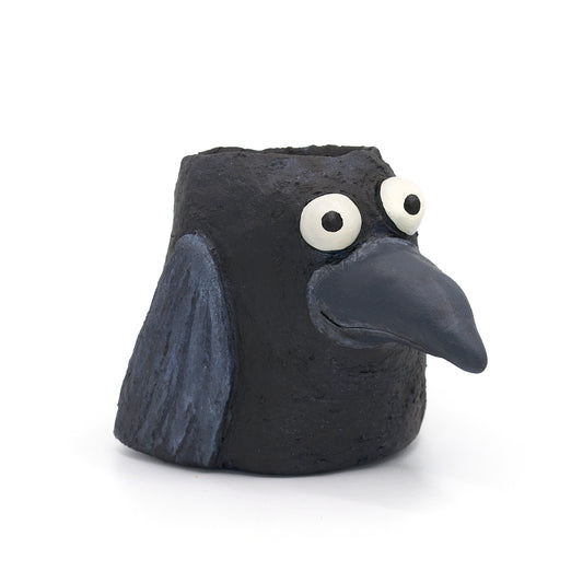 Poe the Crow Planter