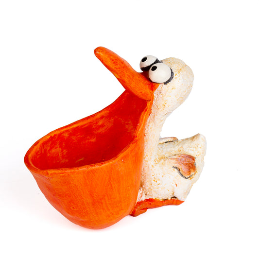 Scuttle the Pelican Planter