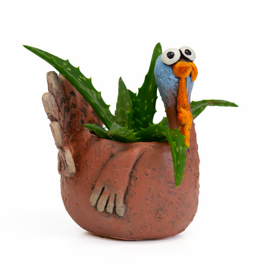 Rosie the Turkey Planter