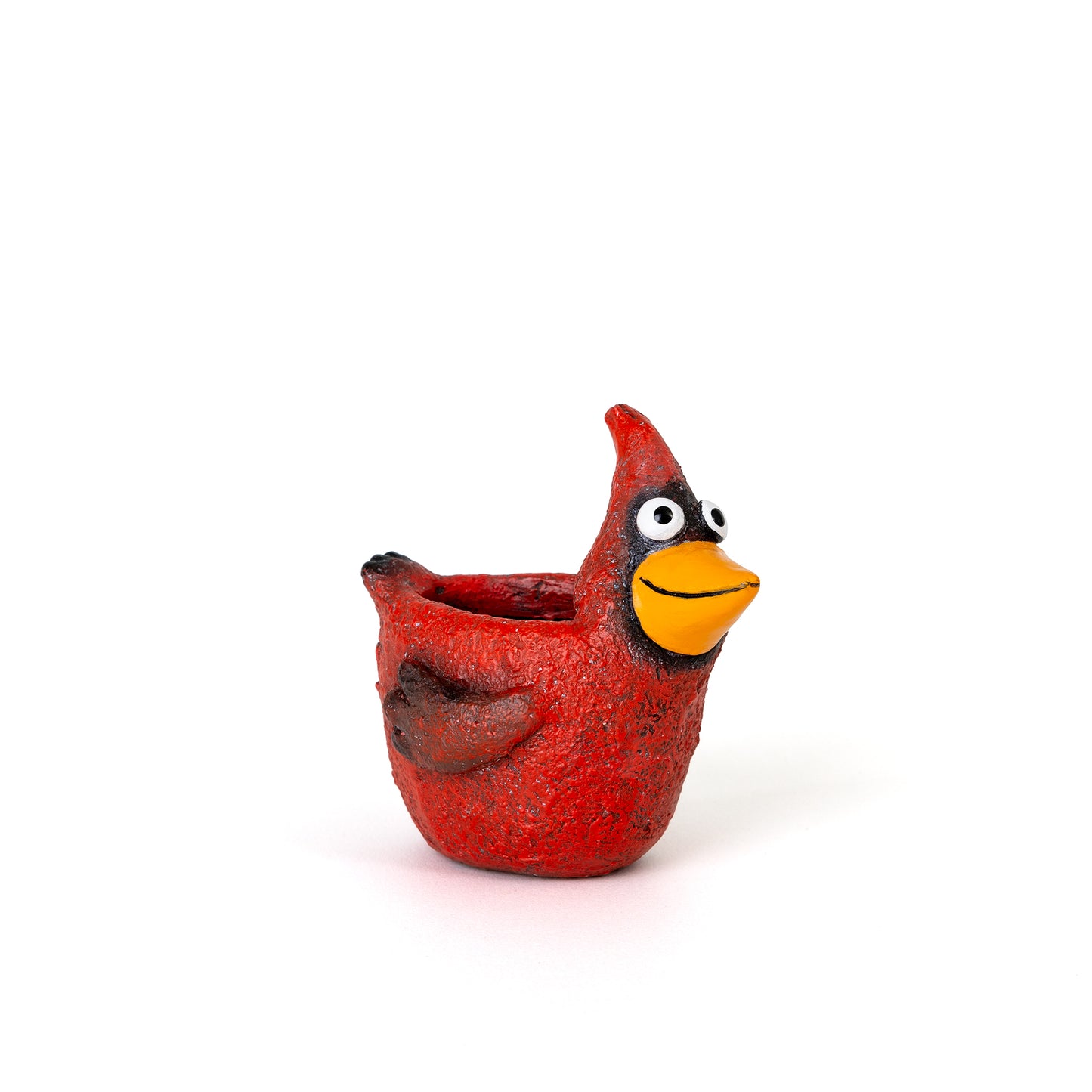 Mini Cardinal Blobhouse Planter - Ruby