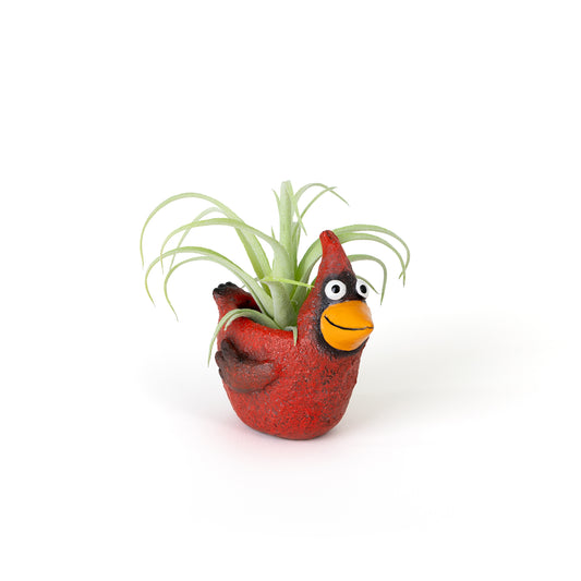 Mini Cardinal Blobhouse Planter - Ruby