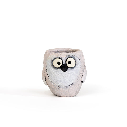 Snowy Owl Blobhouse Planter - Flurry