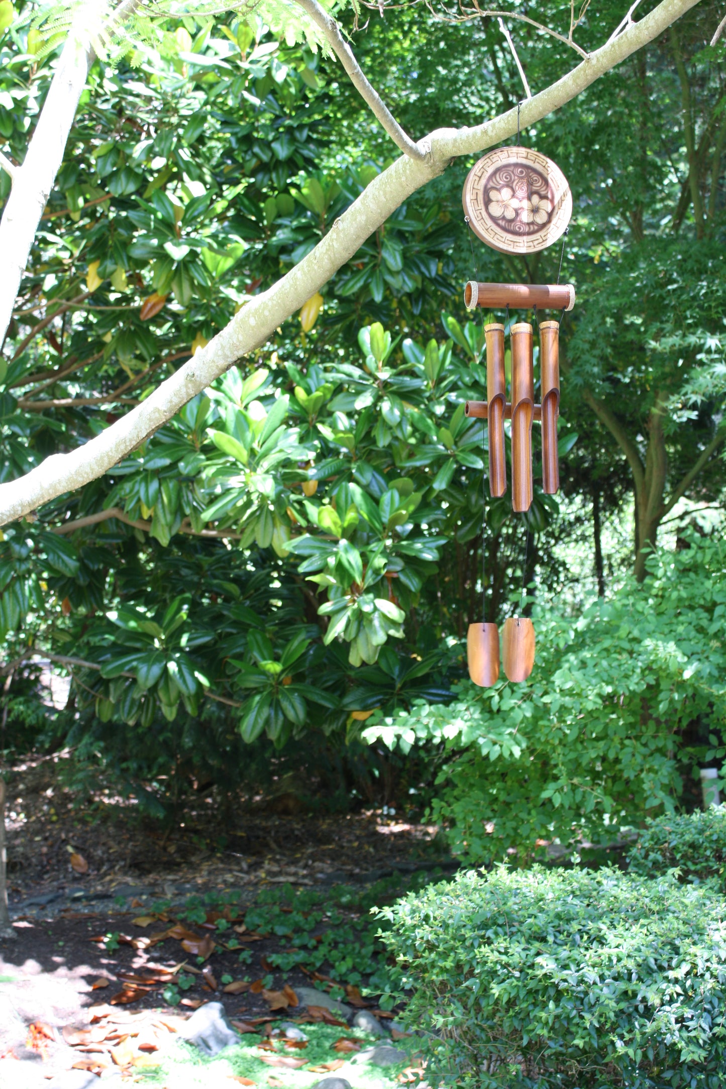 Assorted Carved Harmony Style Bamboo Wind Chimes