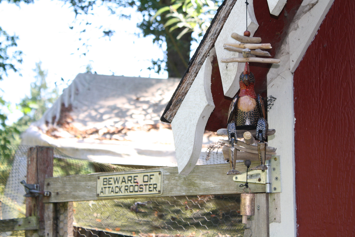 Rooster Puppet Cohasset Bell