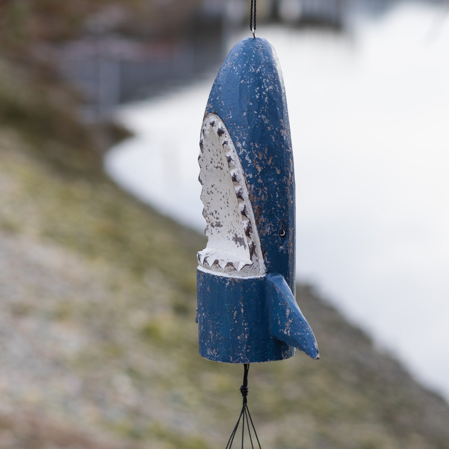 Shark Head Bamboo Wind Chime