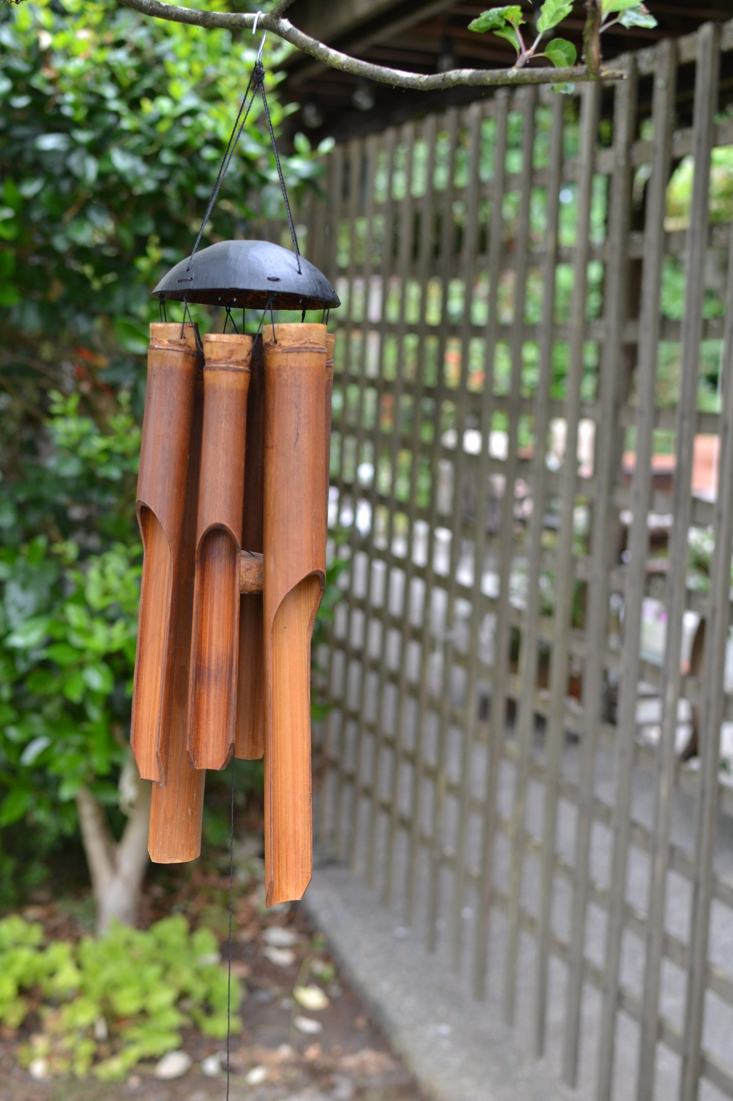 Plain Antique Simple Bamboo Wind Chime