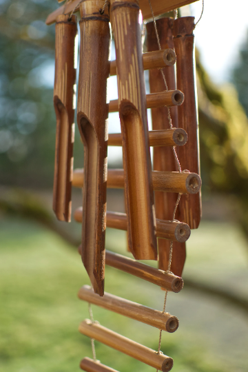 Fishbones Bamboo Wind Chime