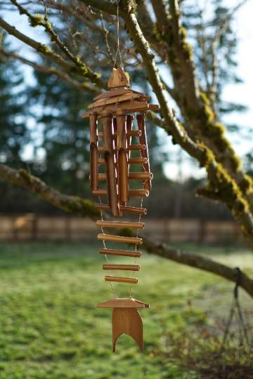 Fishbones Bamboo Wind Chime