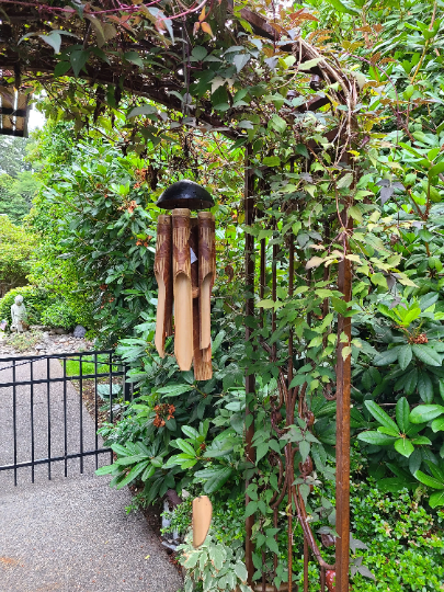 Simple Bamboo Wind Chime - Whisper Finish