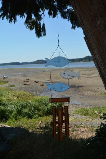 Fun Fish Harmony Bamboo Wind Chimes