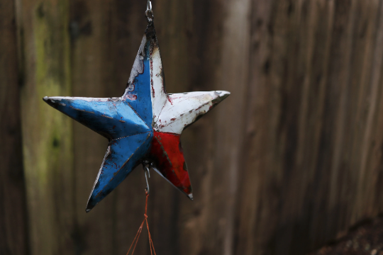 Lone Star Upcycled Oil Drum Wind Chime