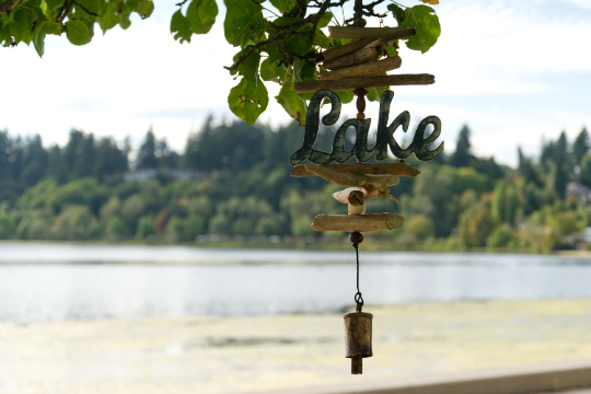 Lake/Beach Logo Cohasset Bell