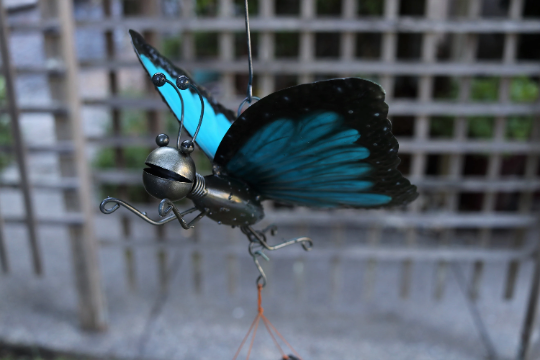 Butterfly Metal Wind Chime