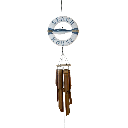 Sailboat Bamboo Wind Chime