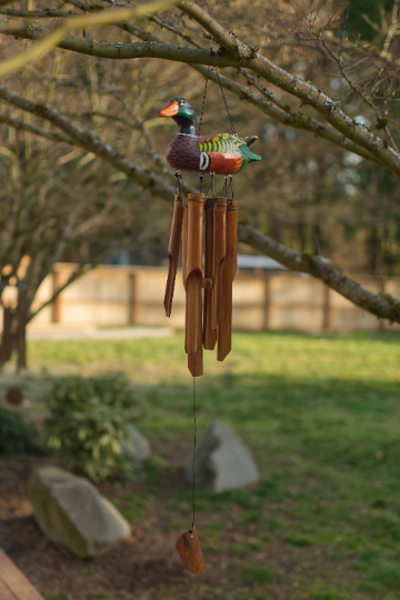 Mallard Bamboo Wind Chime