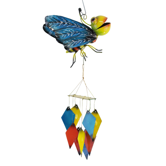 Garden Bug Metal Wind Chime