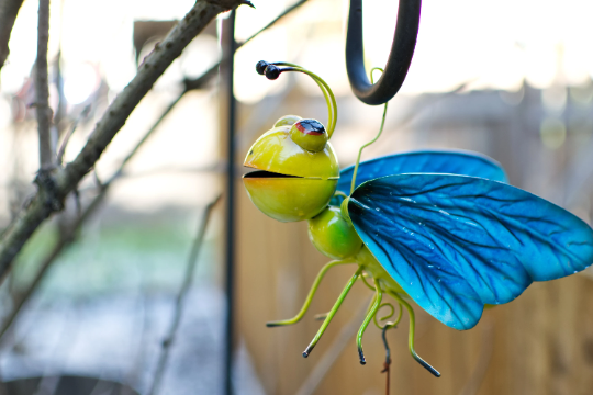 Garden Bug Metal Wind Chime