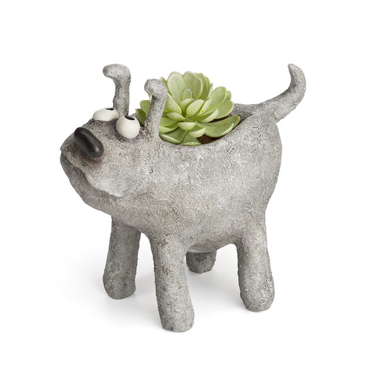 Otto the Dog Planter