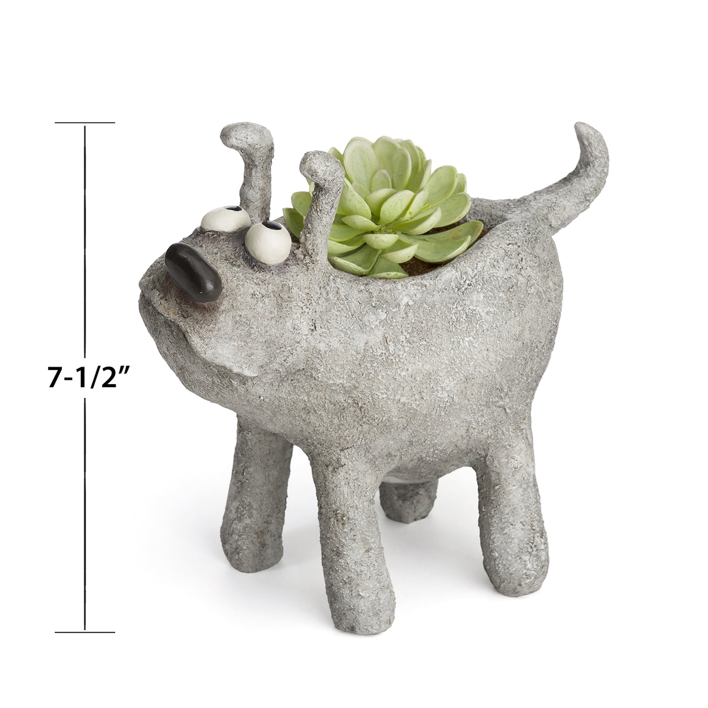 Otto the Dog Planter