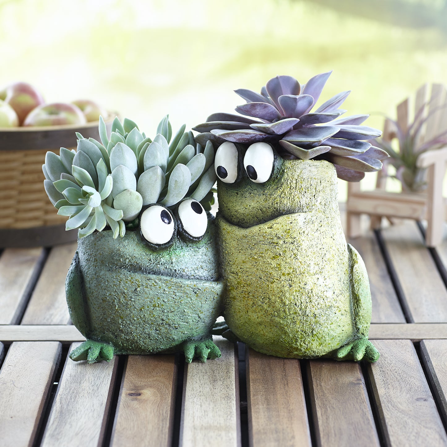 Frog Pals Double Planter