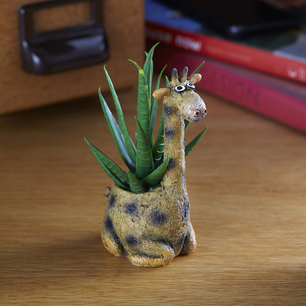 Geneva the Baby Giraffe Planter