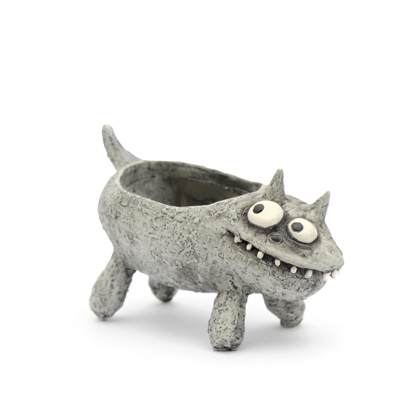 Baby Fluffy the Cat Mini Planter