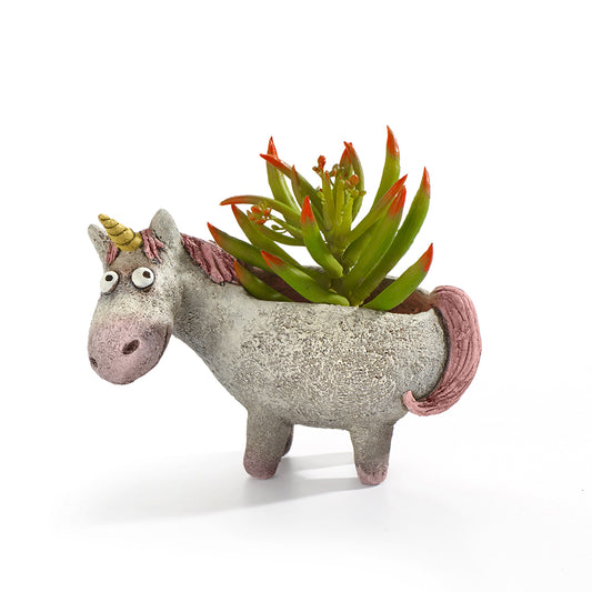 Percival the Unicorn Planter