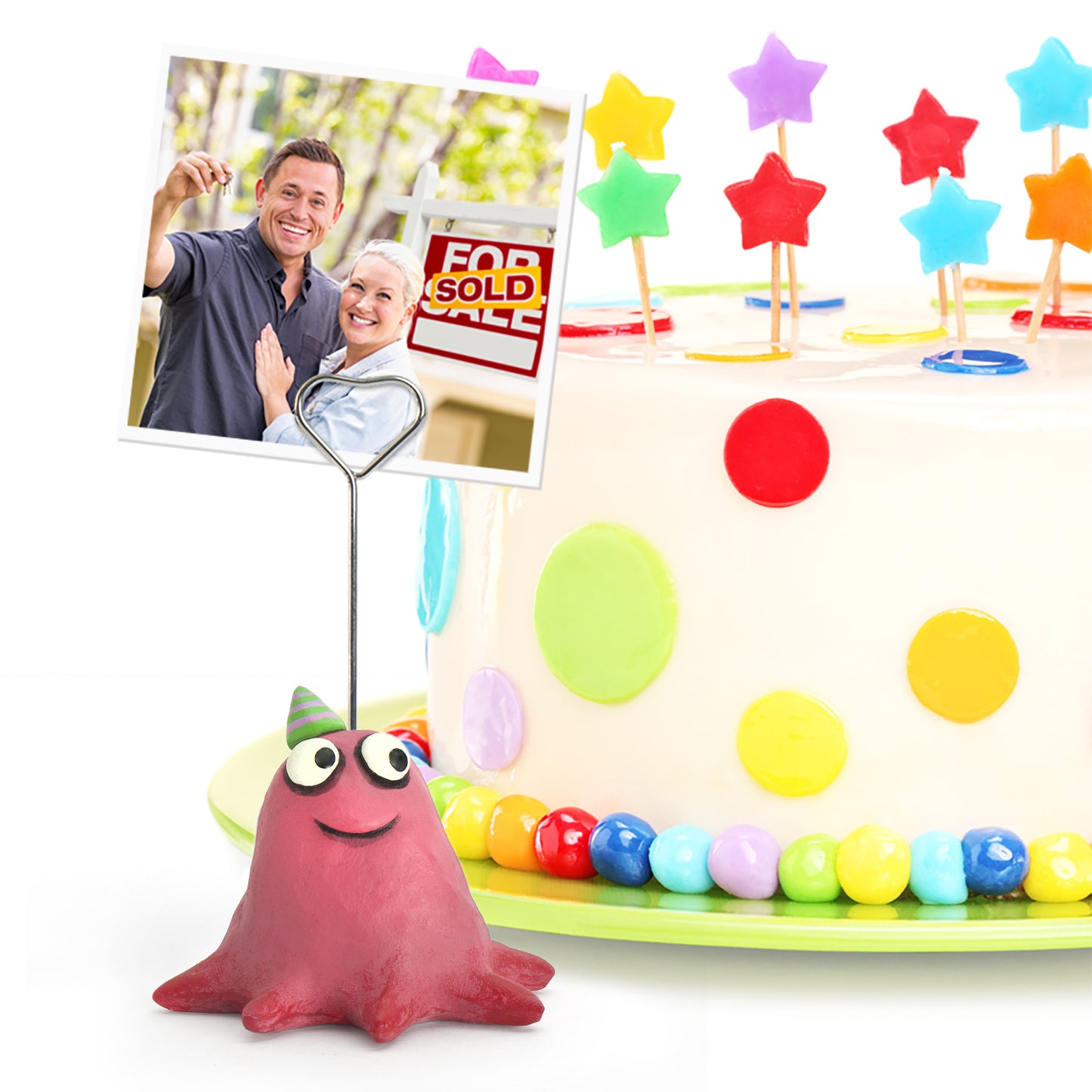 Whoopee the Party Blob - Comes with 2 greeting cards!