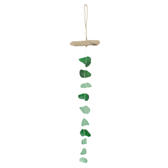 Tumbled Glass String Suncatcher